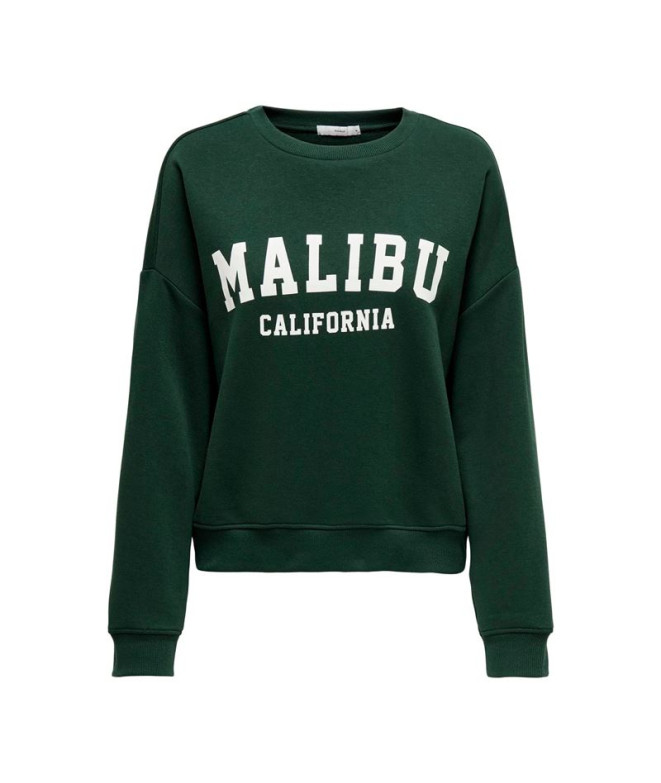 Sweat Femme Only Onl Life L/S Crew O.Size State...