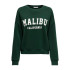Sweat Femme Only Onl Life L/S Crew O.Size State Green/Pine Grove