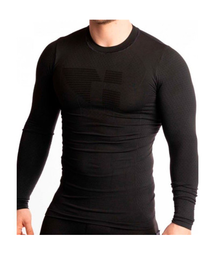 T-shirt Running de Hanker M/Larga Termica Dadpa Noir
