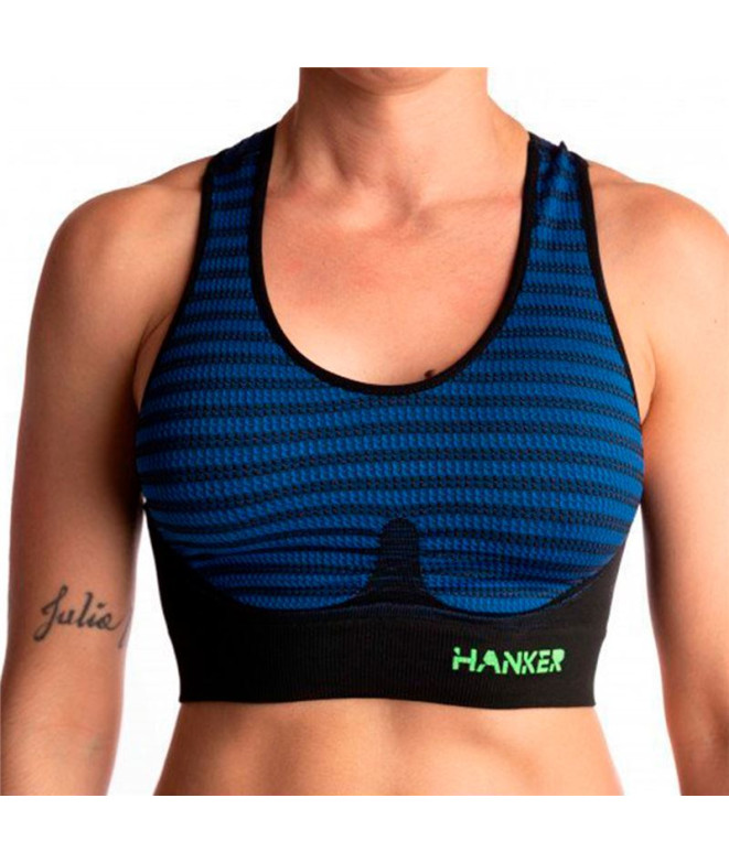 Haut Running Haut de Hanker Cane Blue