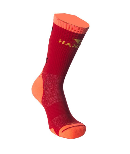 Chaussettes Running de Hanker Run Red