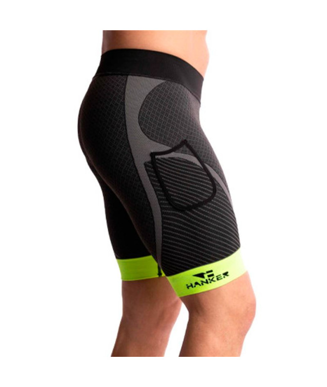 Collants Running de Hanker Corta Pog Grey