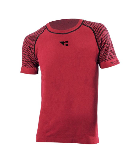 T-shirt running de Hanker M/Court Rouge
