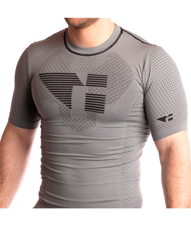 T-shirt Running de Hanker M/Short Thermal Yod Grey