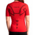 T-shirt Running de Hanker M/Court Thermique Yod Rouge