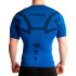 T-shirt Running de Hanker M/Short Thermal Yod Blue