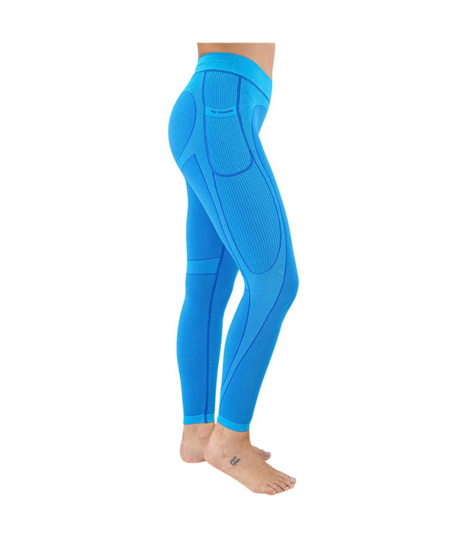 Collants Running de Hanker Woma Turquoise