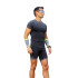 T-shirt Running by Hanker Dung Manches courtes Noir