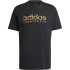 T-shirt adidas Homme Camo Lin Black