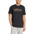 T-shirt adidas Homme Camo Lin Black