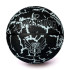 Ballons Basket-ball Spalding de Flight Crack Noir & Blanc Sz5 Caoutchouc