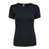T-shirt Only Onpmila Life On Ss Slim Noir Femme