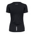 T-shirt Only Onpmila Life On Ss Slim Noir Femme