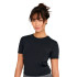 T-shirt Only Onpmila Life On Ss Slim Noir Femme