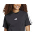 T-shirt adidas Femme 3 Band Sj Noir/Blanc