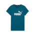 T-shirt Femme Puma Essentials Logo Bleu
