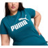 T-shirt Femme Puma Essentials Logo Bleu
