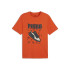 T-shirt Homme Puma Graphics Sneaker Orange