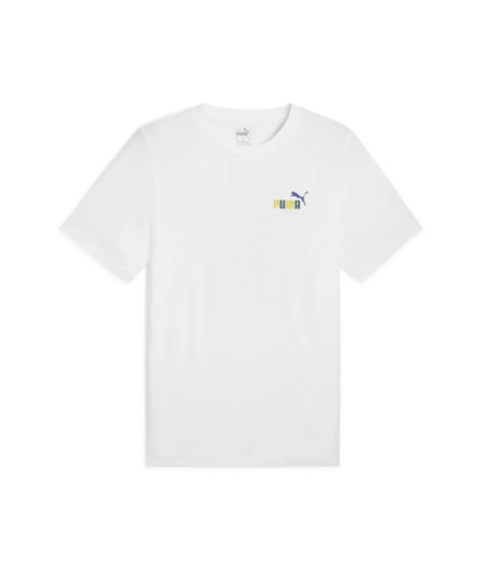 T-shirt Homme Puma Graphics Puma Sports Club White