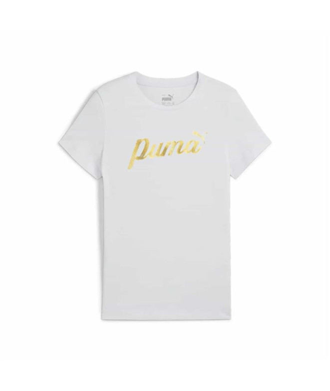 T-shirt Décontracté by Puma Ess+ Script...