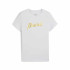 T-shirt Décontracté by Puma Ess+ Script Metallic G Fille