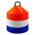 Set Zastor 60 Cônes Ag-605 Blanc/Bleu/Orange