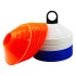 Set Zastor 60 Cônes Ag-605 Blanc/Bleu/Orange
