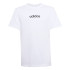 T-shirt adidas Enfant Linear 160 Blanc/Noir