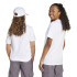 T-shirt adidas Enfant Linear 160 Blanc/Noir
