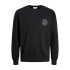 Sweat Homme Jack and Jones Jjmystic Noir