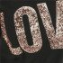 Sweat Only Onlkatya L/S Love Noir Femme