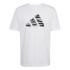 T-shirt adidas Homme Logo Camo Blanc