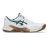 Chaussures Tennis Gel Homme de ASICS -Challenger 14 Clay Blanc/Vert