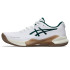 Chaussures Tennis Gel Homme de ASICS -Challenger 14 Clay Blanc/Vert