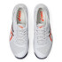Chaussures Tennis Homme de ASICS Solution Swift Ff 2 Clay White/Orange