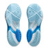 Chaussures Volley-ball Femme de ASICS Netburner Ballistic Ff 3 Blanc/Bleu