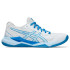 Chaussures Handball Gel Femme de ASICS -Tactic 12 Blanc/Bleu clair
