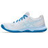 Chaussures Handball Gel Femme de ASICS -Tactic 12 Blanc/Bleu clair