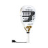 Pack de raquette padel Pádel Bullpadel Vertex04 Femme Blanc