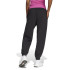 Pantalons adidas French Terry Femme Linear Cf Noir/Blanc