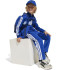 adidas Enfant Tracksuit Essentials 3Bandas Tiberio Bleu/Blanc