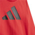 adidas French Terry Tracksuit Big Logo Jog Baby Rouge/Noir
