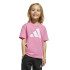 T-shirt adidas Enfant Essentials Big Logo Rose/Blanc