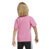 T-shirt adidas Enfant Essentials Big Logo Rose/Blanc