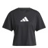 T-shirt Fitness adidas Femme by Essentials Big Performance Logo Training Noir