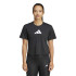 T-shirt Fitness adidas Femme by Essentials Big Performance Logo Training Noir
