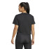 T-shirt Fitness adidas Femme by Essentials Big Performance Logo Training Noir