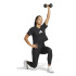 T-shirt Fitness adidas Femme by Essentials Big Performance Logo Training Noir