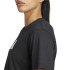 T-shirt Fitness adidas Femme by Essentials Big Performance Logo Training Noir