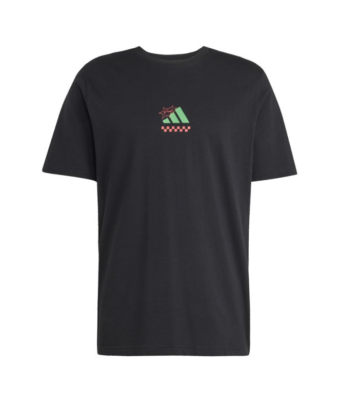T-shirt adidas Homme Pizza noire